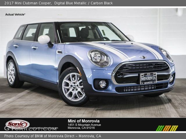 2017 Mini Clubman Cooper in Digital Blue Metallic