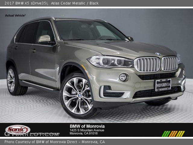 2017 BMW X5 sDrive35i in Atlas Cedar Metallic