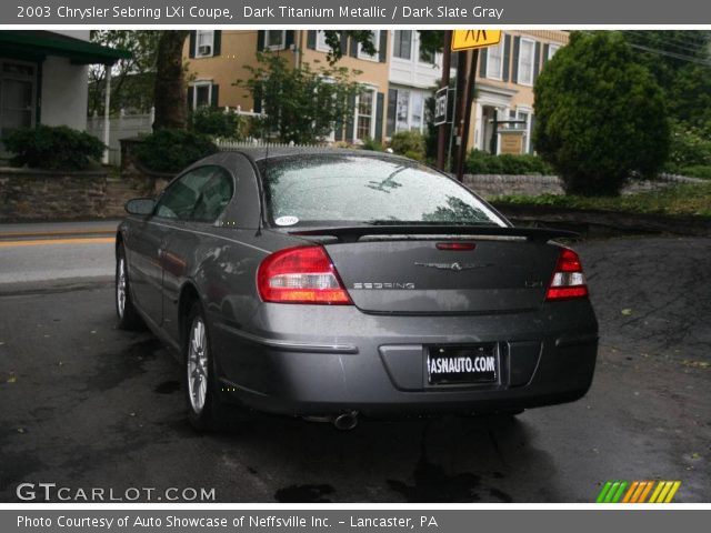 2003 Chrysler Sebring LXi Coupe in Dark Titanium Metallic