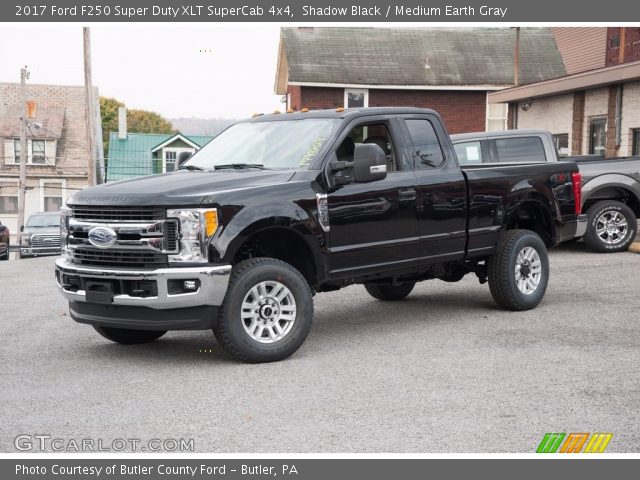 2017 Ford F250 Super Duty XLT SuperCab 4x4 in Shadow Black