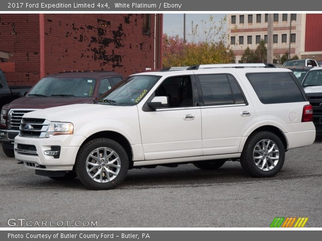2017 Ford Expedition Limited 4x4 in White Platinum