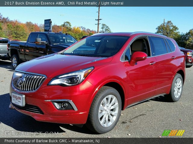 2017 Buick Envision Essence AWD in Chili Red Metallic