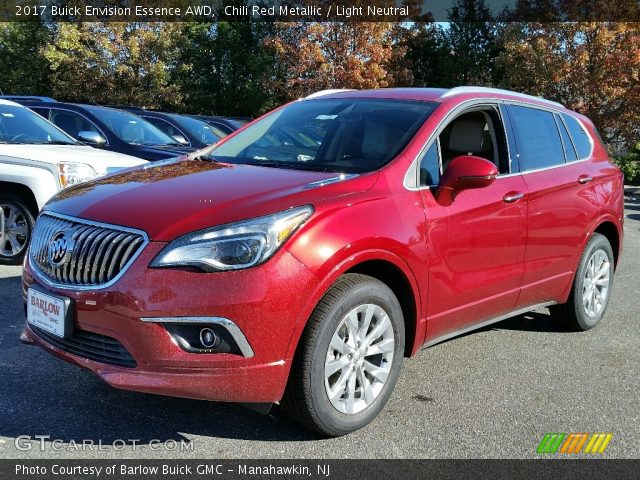 2017 Buick Envision Essence AWD in Chili Red Metallic