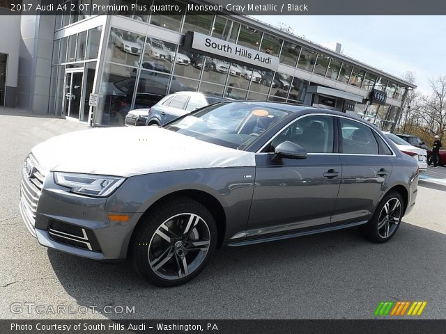 2017 Audi A4 2.0T Premium Plus quattro in Monsoon Gray Metallic