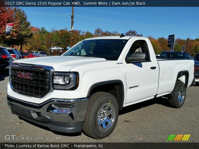 2017 GMC Sierra 1500 Regular Cab 4WD in Summit White