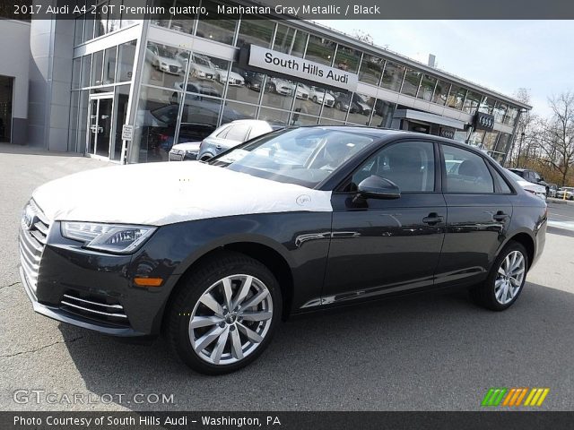 2017 Audi A4 2.0T Premium quattro in Manhattan Gray Metallic