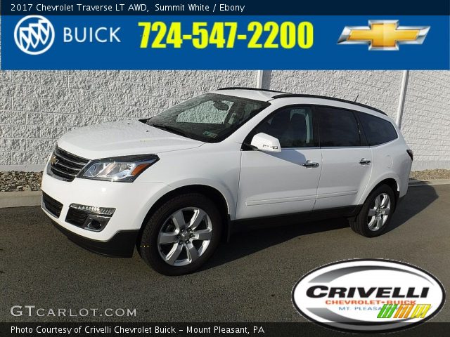 2017 Chevrolet Traverse LT AWD in Summit White