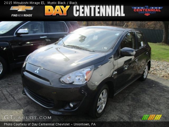 2015 Mitsubishi Mirage ES in Mystic Black