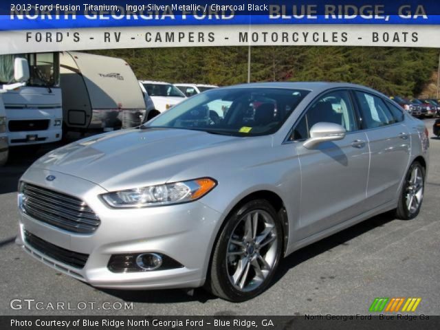 2013 Ford Fusion Titanium in Ingot Silver Metallic