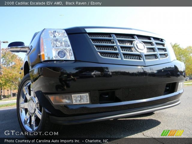 2008 Cadillac Escalade ESV AWD in Black Raven