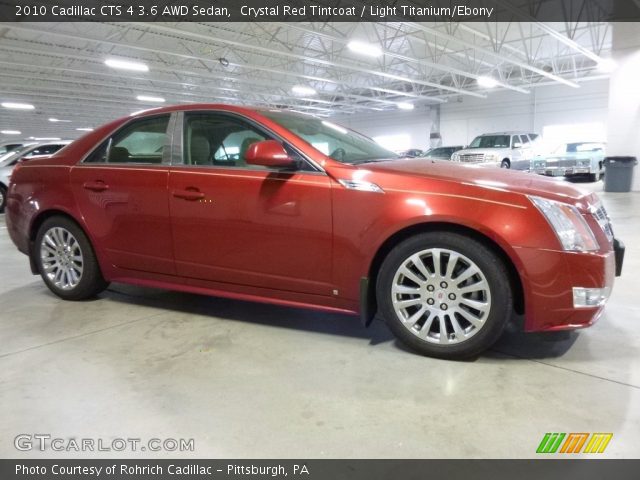 2010 Cadillac CTS 4 3.6 AWD Sedan in Crystal Red Tintcoat