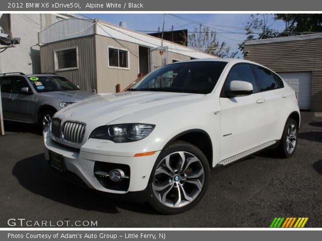 2012 BMW X6 xDrive50i in Alpine White