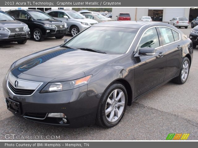 2013 Acura TL Technology in Graphite Luster Metallic