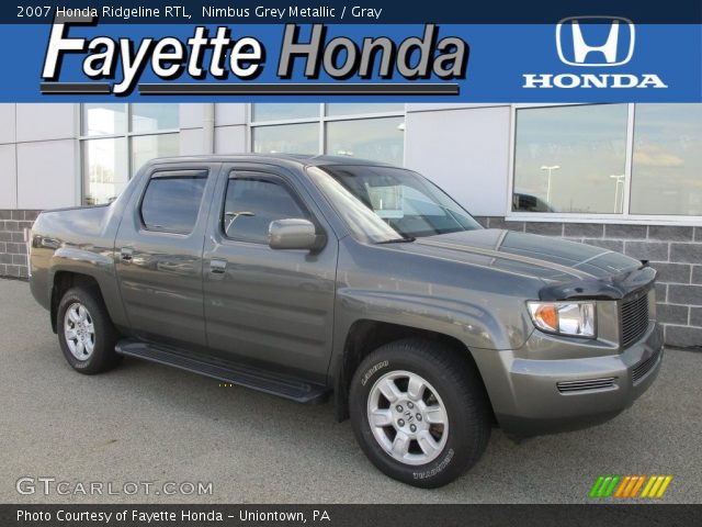 2007 Honda Ridgeline RTL in Nimbus Grey Metallic