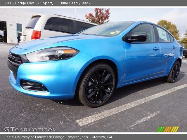 2016 Dodge Dart SXT Sport in B5 Blue Pearl