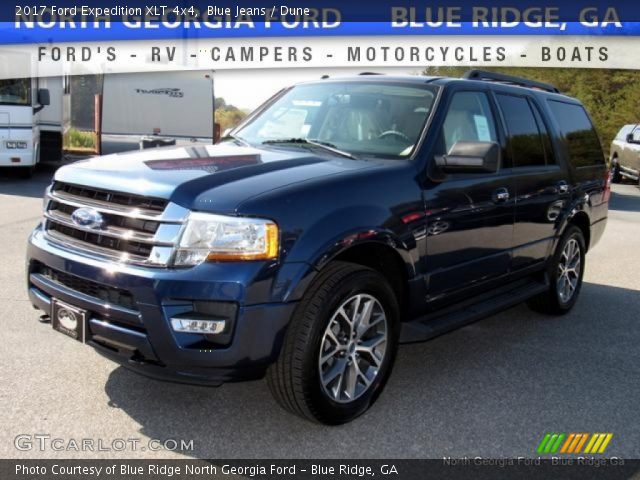2017 Ford Expedition XLT 4x4 in Blue Jeans