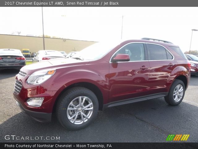 2017 Chevrolet Equinox LT AWD in Siren Red Tintcoat