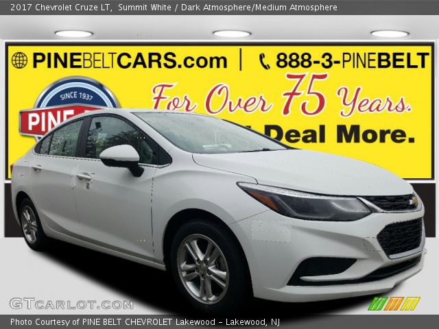 2017 Chevrolet Cruze LT in Summit White