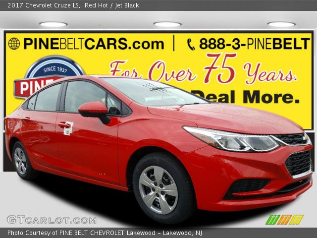 2017 Chevrolet Cruze LS in Red Hot