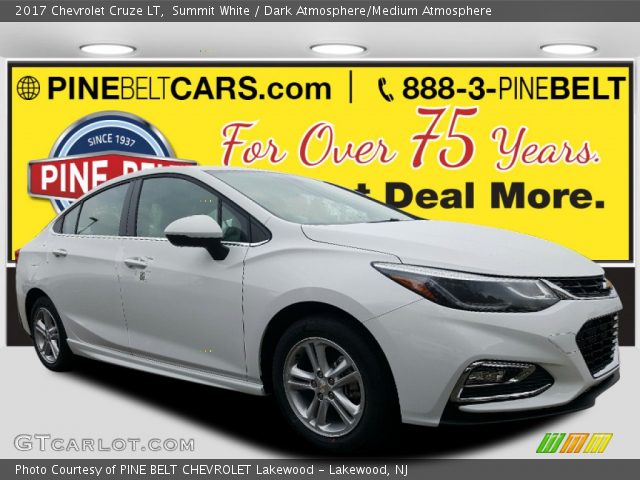 2017 Chevrolet Cruze LT in Summit White