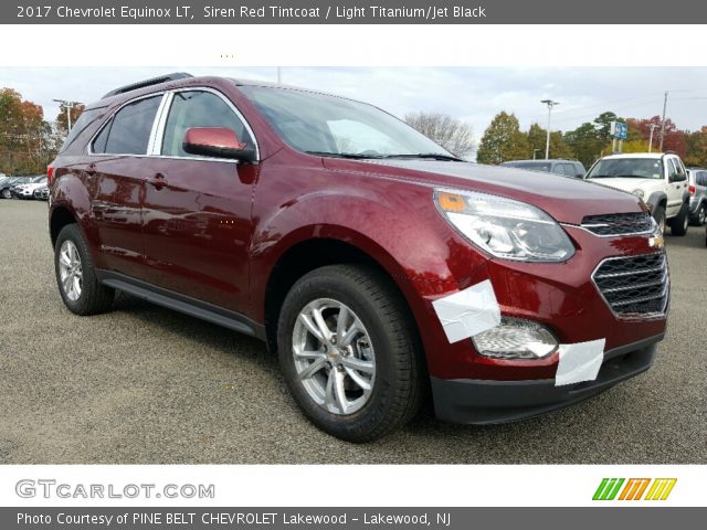 2017 Chevrolet Equinox LT in Siren Red Tintcoat