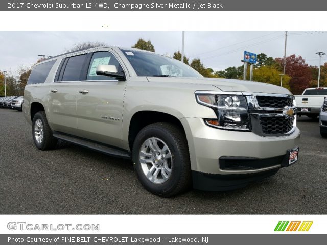 2017 Chevrolet Suburban LS 4WD in Champagne Silver Metallic