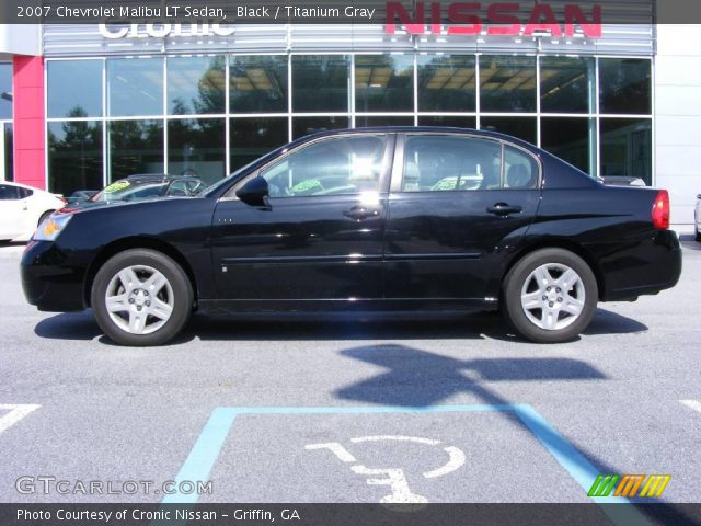 2007 Chevrolet Malibu LT Sedan in Black