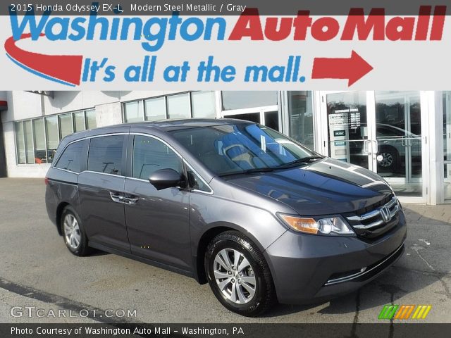 2015 Honda Odyssey EX-L in Modern Steel Metallic