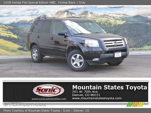 2008 Honda Pilot Special Edition 4WD in Formal Black