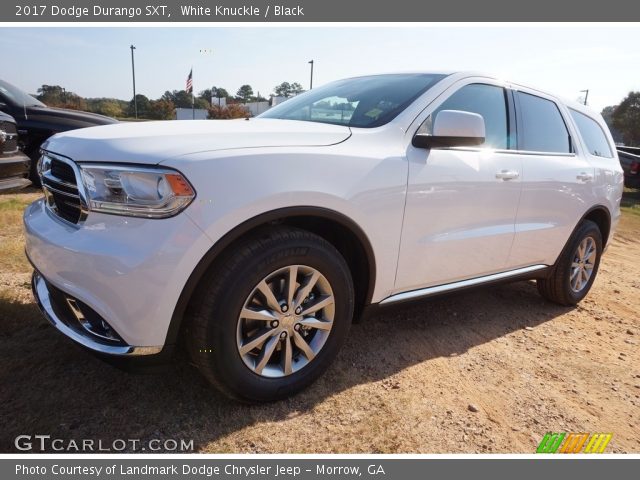 2017 Dodge Durango SXT in White Knuckle