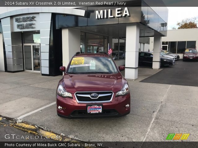 2014 Subaru XV Crosstrek 2.0i Limited in Venetian Red Pearl