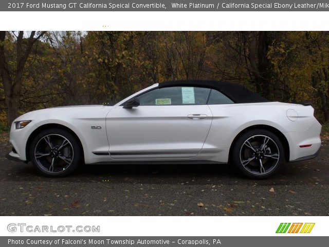 2017 Ford Mustang GT California Speical Convertible in White Platinum
