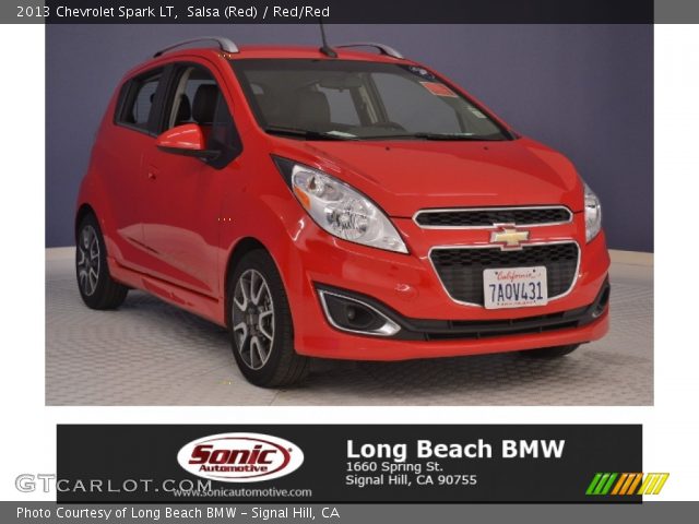 2013 Chevrolet Spark LT in Salsa (Red)