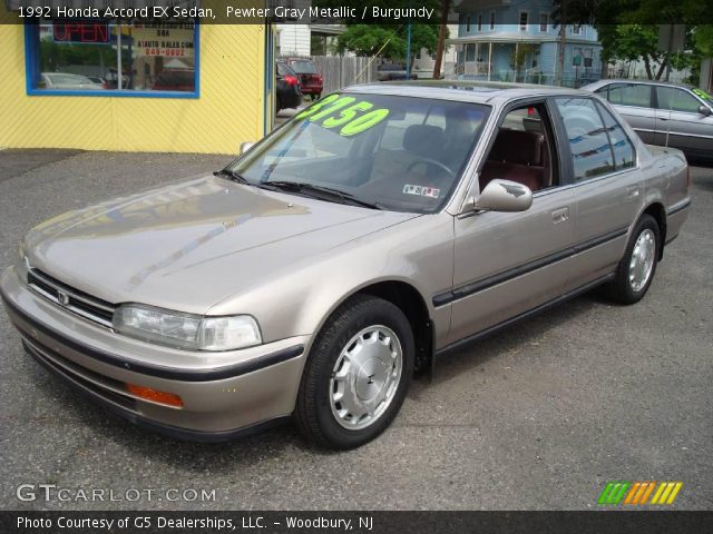 1992 Honda Accord EX Sedan in Pewter Gray Metallic
