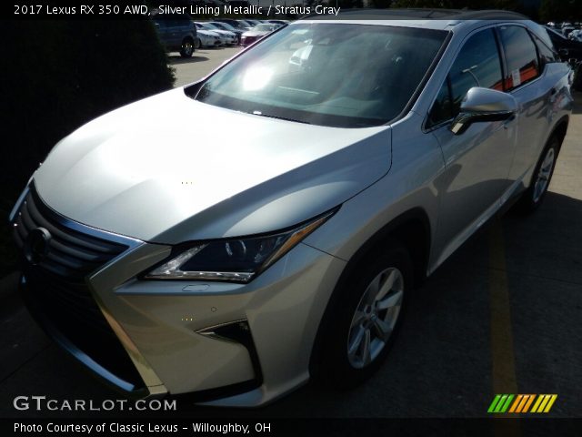 2017 Lexus RX 350 AWD in Silver Lining Metallic