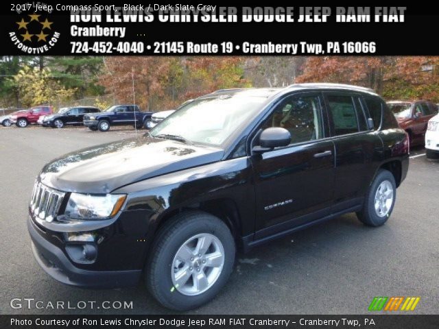 2017 Jeep Compass Sport in Black