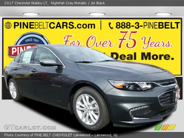 2017 Chevrolet Malibu LT in Nightfall Gray Metallic