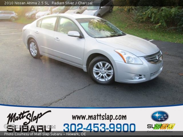 2010 Nissan Altima 2.5 SL in Radiant Silver