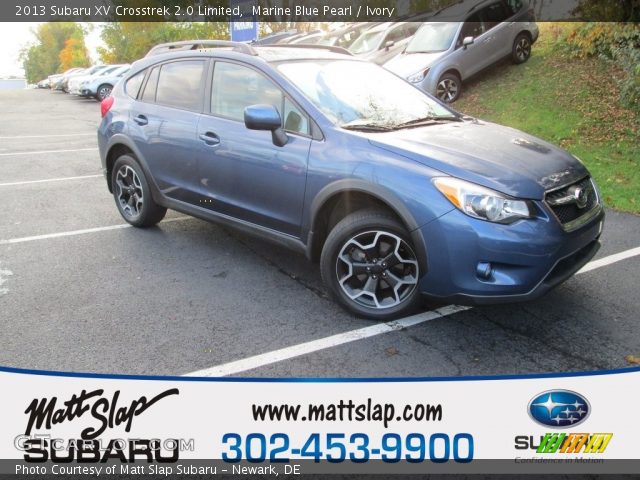 2013 Subaru XV Crosstrek 2.0 Limited in Marine Blue Pearl