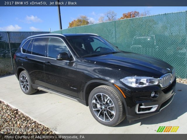 2017 BMW X5 xDrive50i in Jet Black