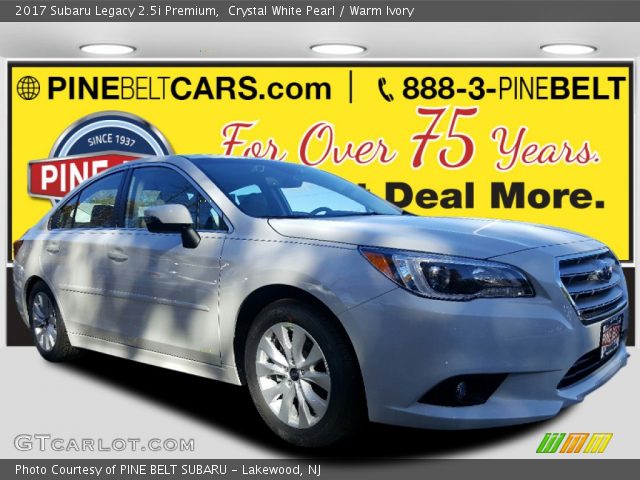 2017 Subaru Legacy 2.5i Premium in Crystal White Pearl
