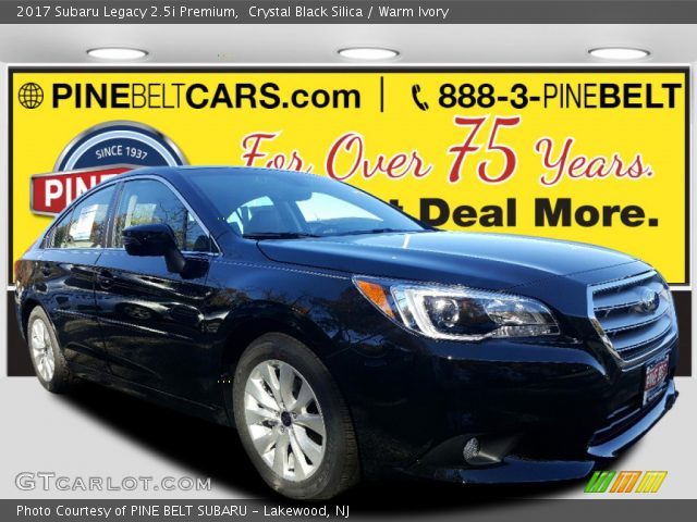 2017 Subaru Legacy 2.5i Premium in Crystal Black Silica