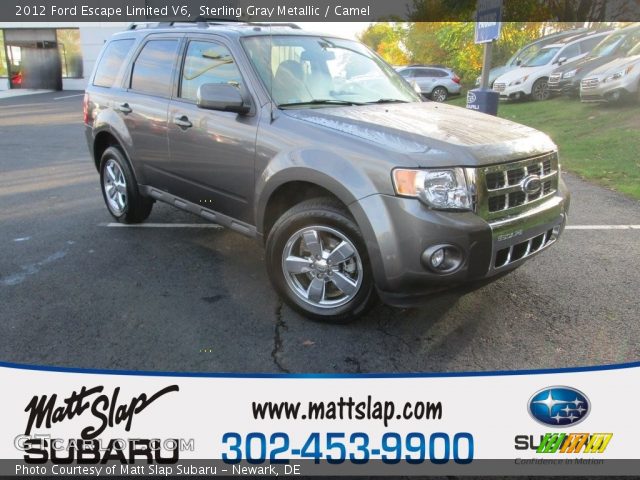 2012 Ford Escape Limited V6 in Sterling Gray Metallic