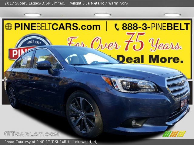 2017 Subaru Legacy 3.6R Limited in Twilight Blue Metallic