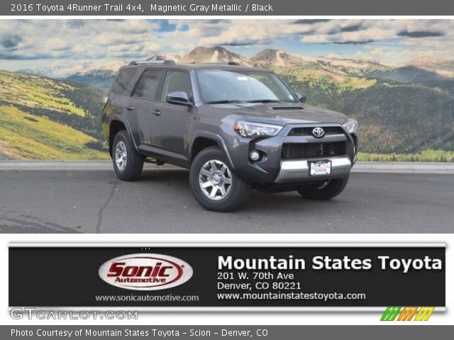 2016 Toyota 4Runner Trail 4x4 in Magnetic Gray Metallic