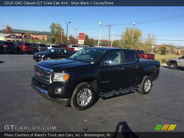 2016 GMC Canyon SLT Crew Cab 4x4 in Onyx Black