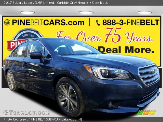 2017 Subaru Legacy 3.6R Limited in Carbide Gray Metallic