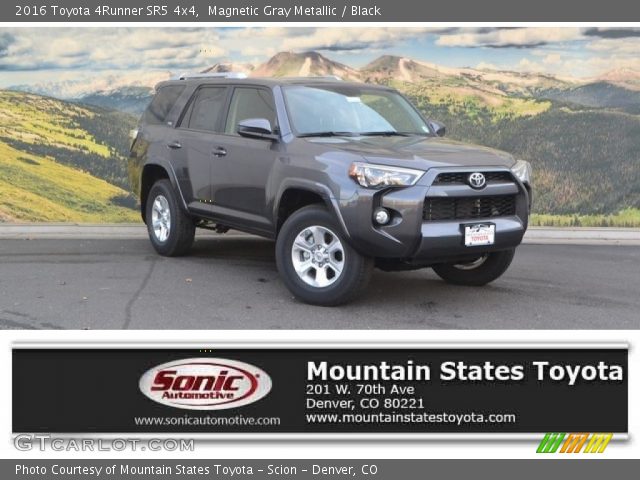 2016 Toyota 4Runner SR5 4x4 in Magnetic Gray Metallic