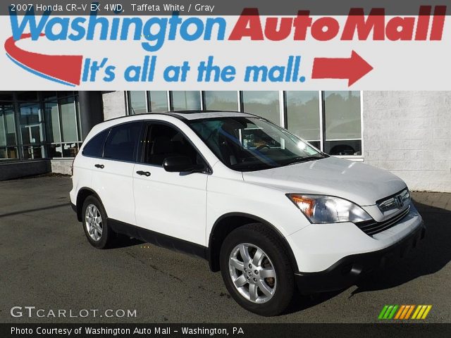 2007 Honda CR-V EX 4WD in Taffeta White