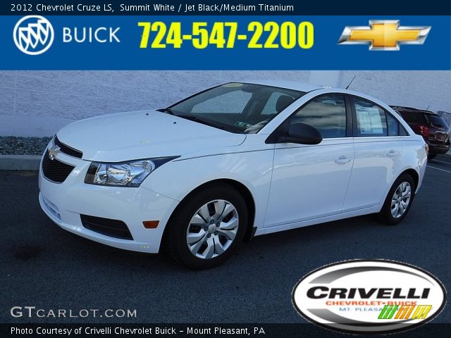 2012 Chevrolet Cruze LS in Summit White